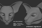 3D rendered example of a "signature" humanoid realistic eye style on an oriental cat mask or fursuit base on a dark grey background.