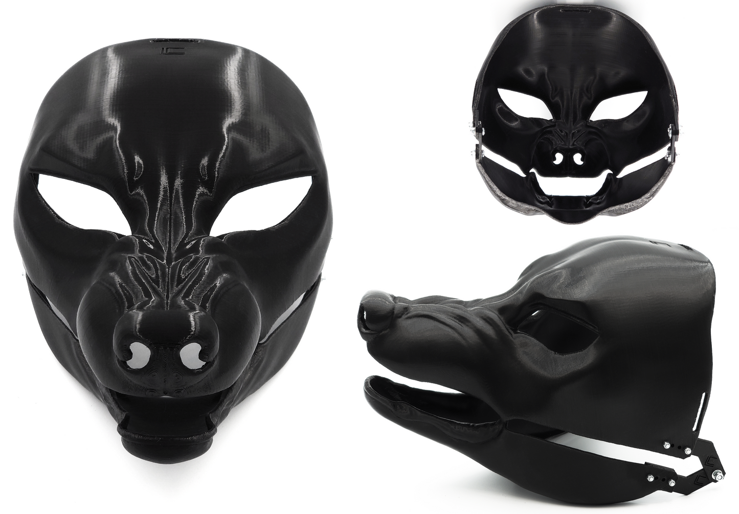 Snarly wolf - Head base