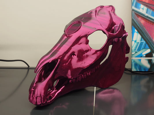 Discounted medium horse skull, PLA