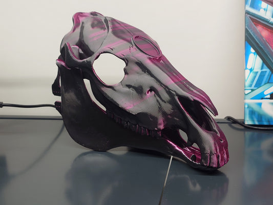 Discounted medium horse skull, PLA