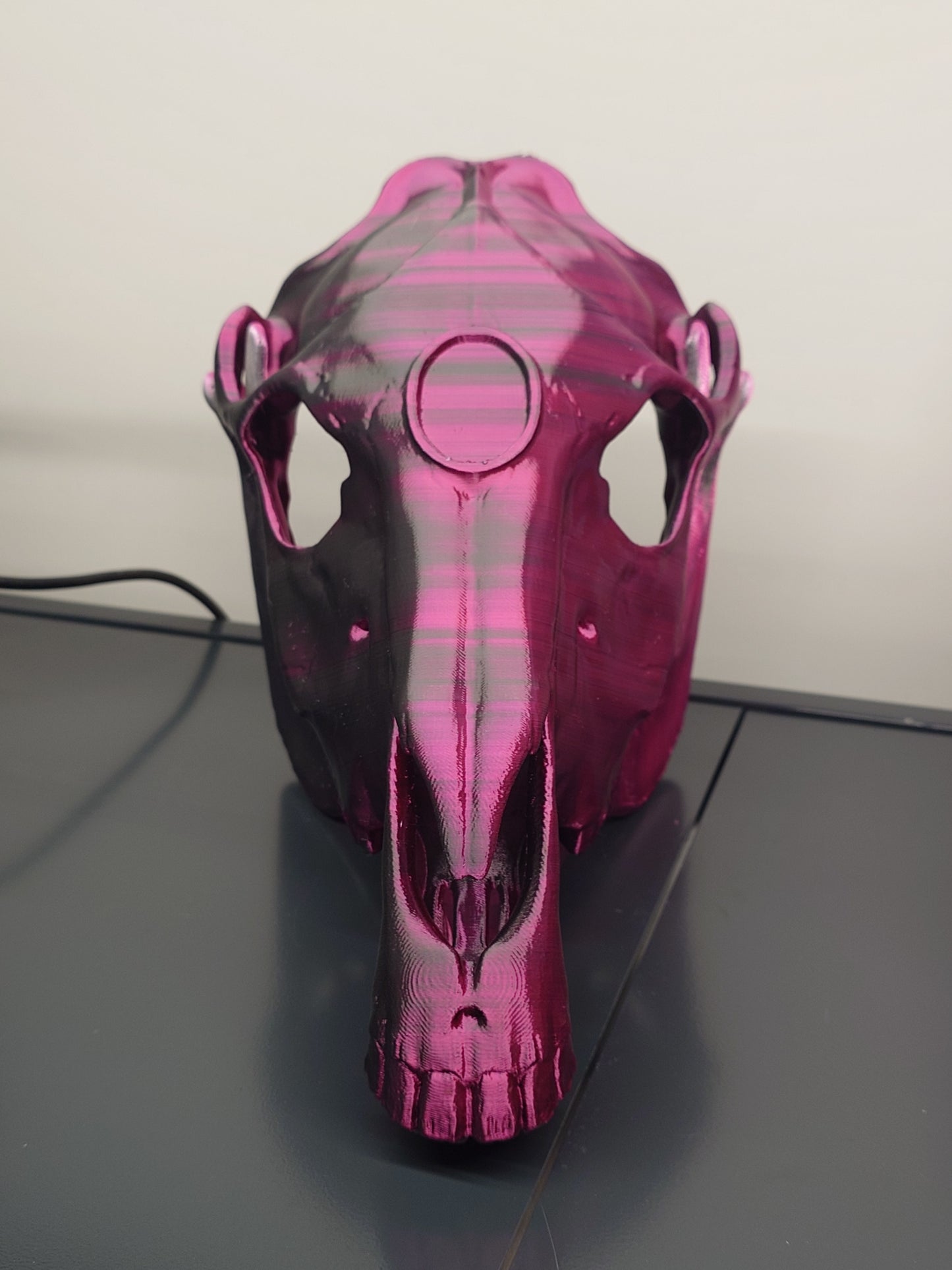 Discounted medium horse skull, PLA