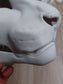 Discounted small snow leopard head base, variant 6