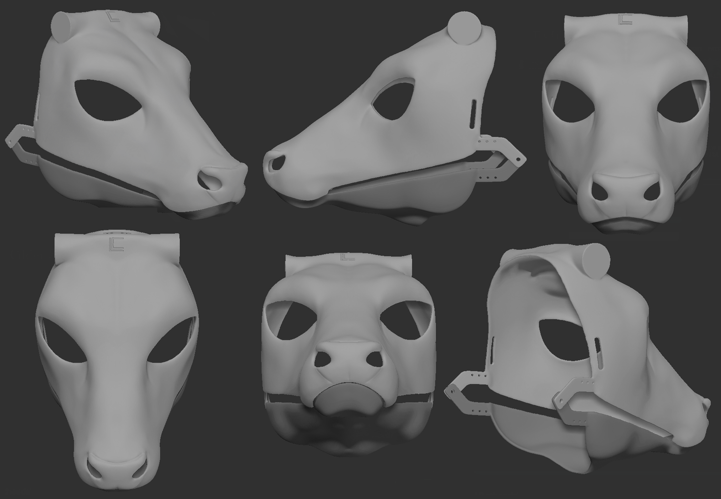 Cow - Head base