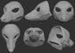 Opossum - Head base