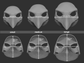 Raven/Crow - Head base