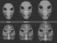 Horse/Equine - Head base