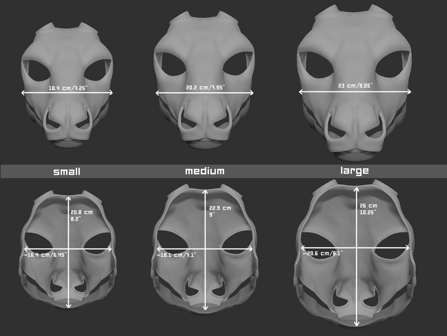 Reindeer - Head base