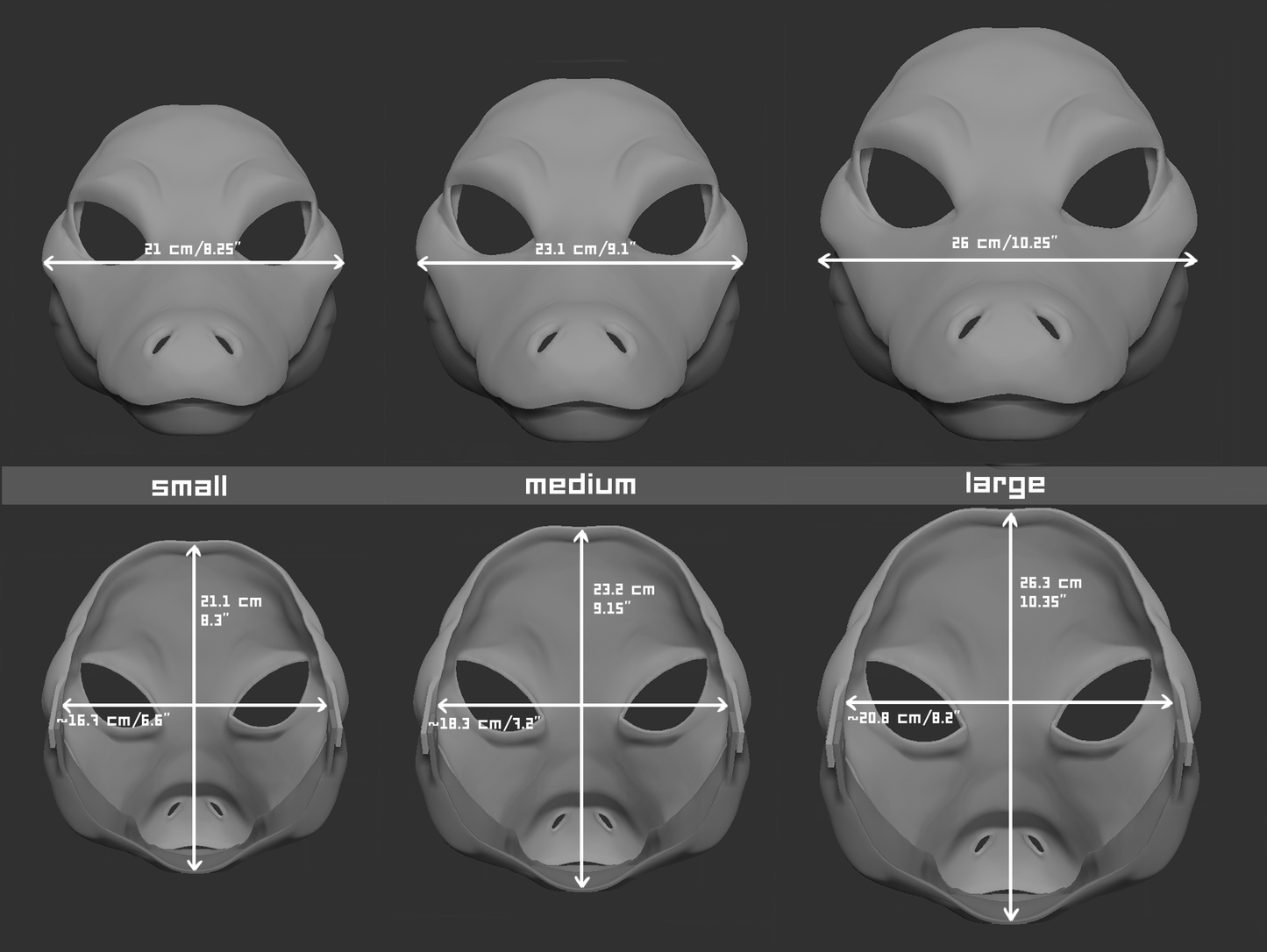 Alligator - Head base